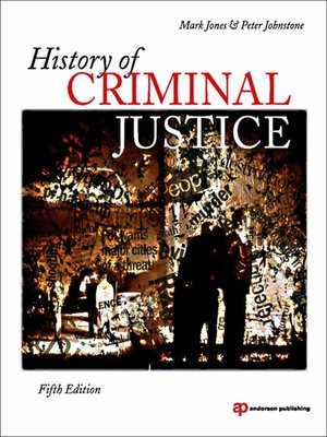 cover image of History of Criminal Justice